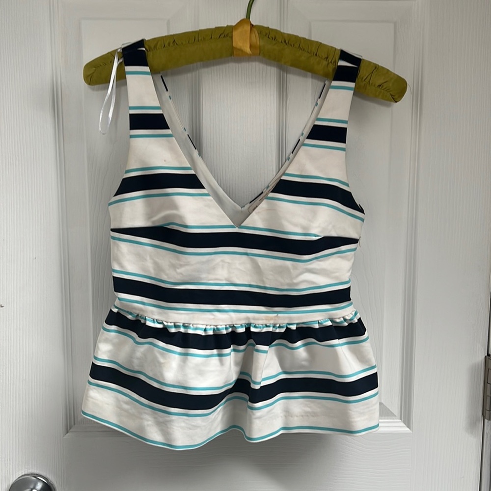 ZARA peplum top